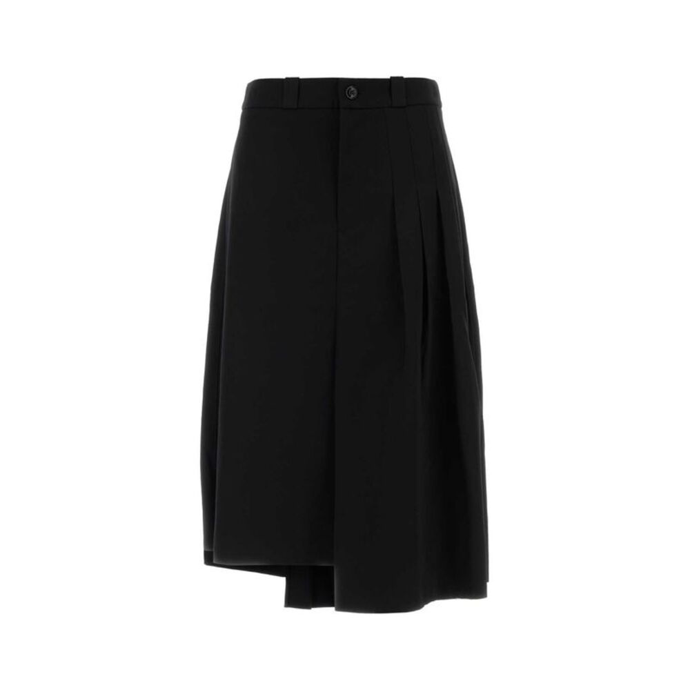 Our Legacy Women Black Gabardine Origami Skirt